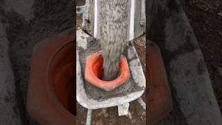 Why Workers Shoot a Giant Sponge Ball Through Concrete Pipes #shorts