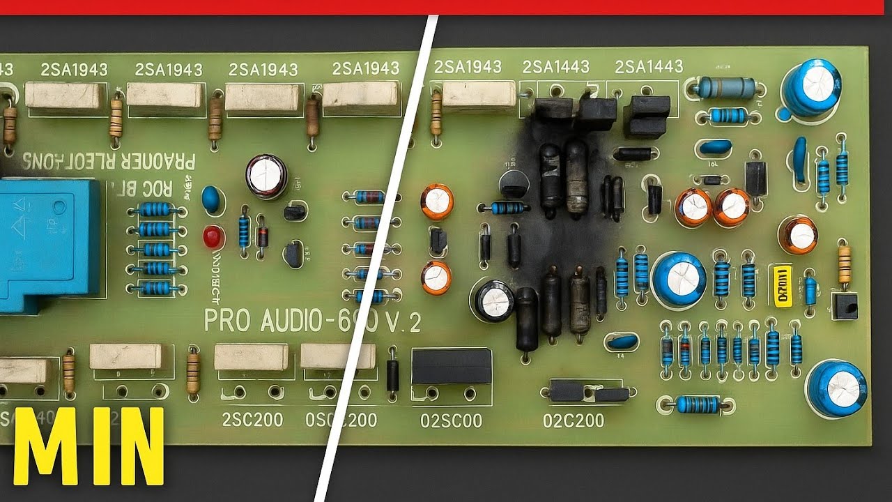 Customer Burned His Own Circuit! Warranty Repair Full Process | PRO AUDIO 600 V2 Restoration