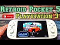 Retroid Pocket 5 testing more playstation 3 games I PS3 RPCS3