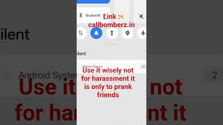 CALLBOMBERZ SEND 1000 SPAM CALLS AND SMS PER HOURS. THE USER CAN'T FIND UR NUMBER.