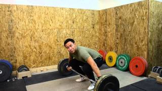 Snatch Pull to Knee + Snatch Pull