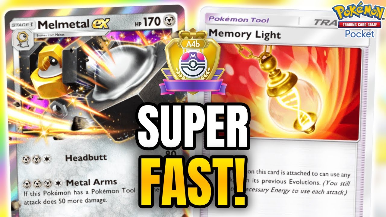 Melmetal EX наносит ОГРОМНЫЙ УРОН в Pokemon TCG Pocket!!