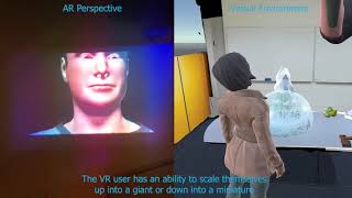 Snow Dome: A Multi-Scale Interaction in Mixed Reality Remote Collaboration