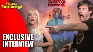 BIll Hader & Anna Faris - Exclusive 'Cloudy with a Chance of Meatballs 2' (2013)