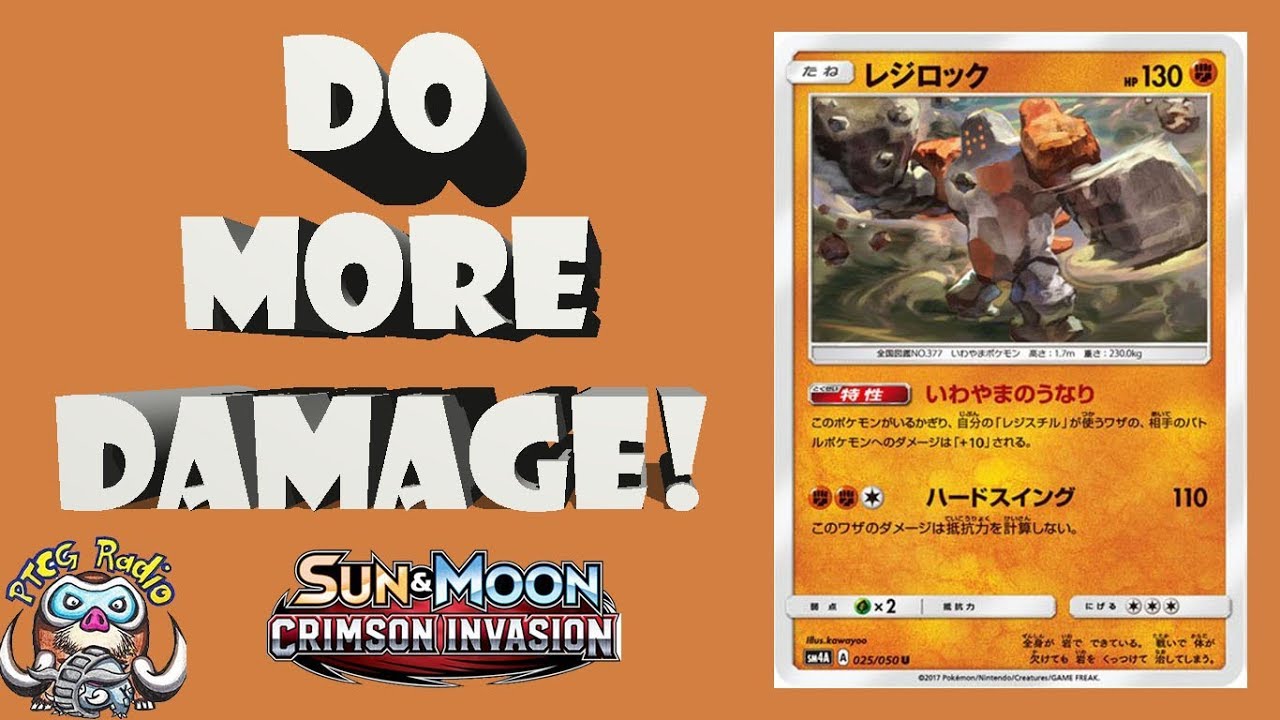 Regirock – New Pokemon Does Extra Damage! This is always good!