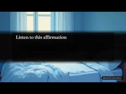 Watch the day 25 sleep & rest affirmation on YouTube