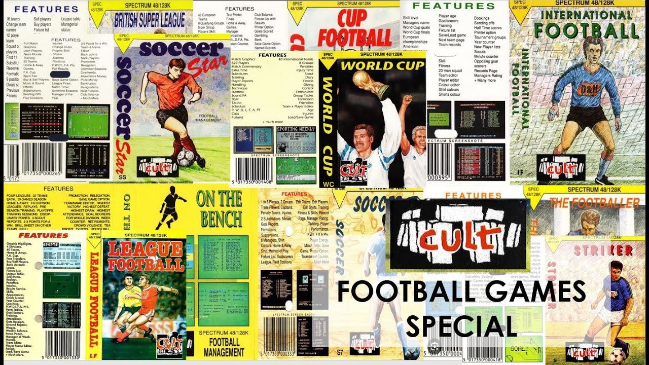 Cult Games (UK) Football Games Special (Episode 100)