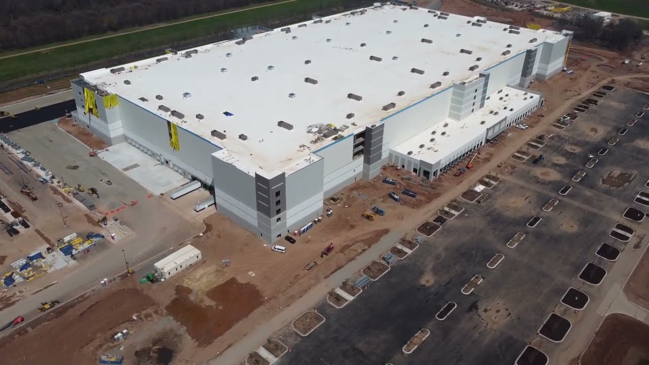 Amazon Warehouse Construction Shreveport YouTube