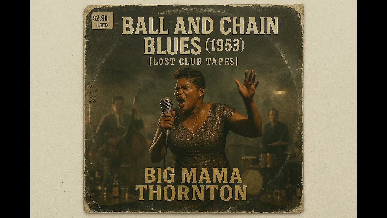 Big Mama Thornton – Ball and Chain Blues (1953) [Lost Club Tapes] | Rare Female Blues Legend