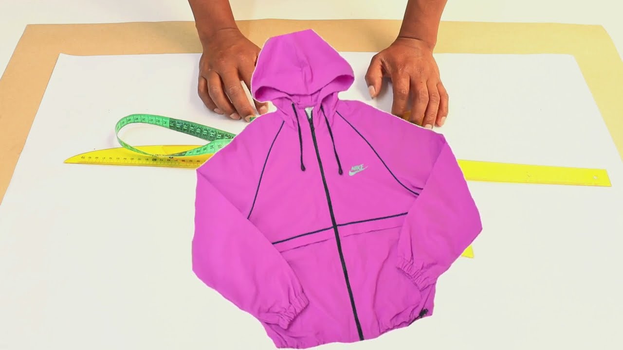 DIY-MOLDE PATRON DE CASACA CORTAVIENTO DE MUJER|Tips De Confeccion