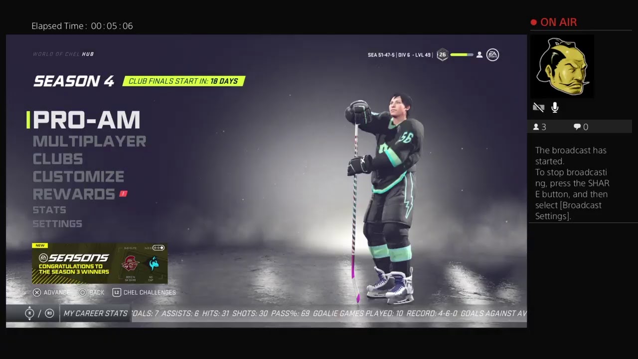 QMHL playoff interview