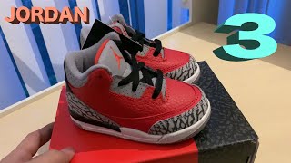 JORDAN 3 RETRO SE (TD) ジョーダン 3 レトロ　ベビー ゲット！　NIKE ナイキ  Raimu Rai Rai