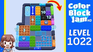Color Block Jam Level 1022 Solution Walkthrough