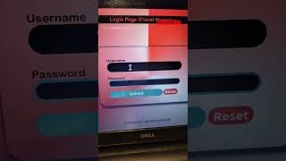 html and css new login page | olevel practical |website development