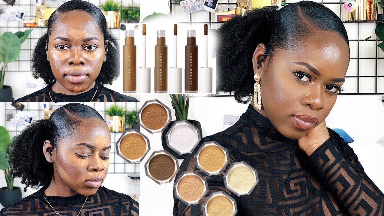 FENTY BEAUTY CONCEALER & SETTING POWDER | FLASH TEST