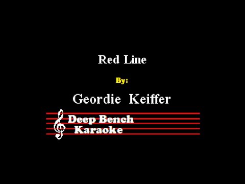 Geordie Kieffer - Red Line (Custom Karaoke Version) - YouTube