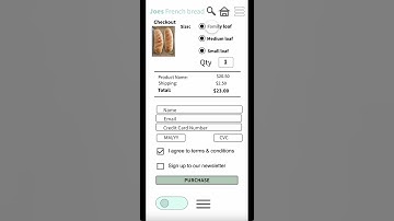 Toggle switch & Burger menu in Adobe XD