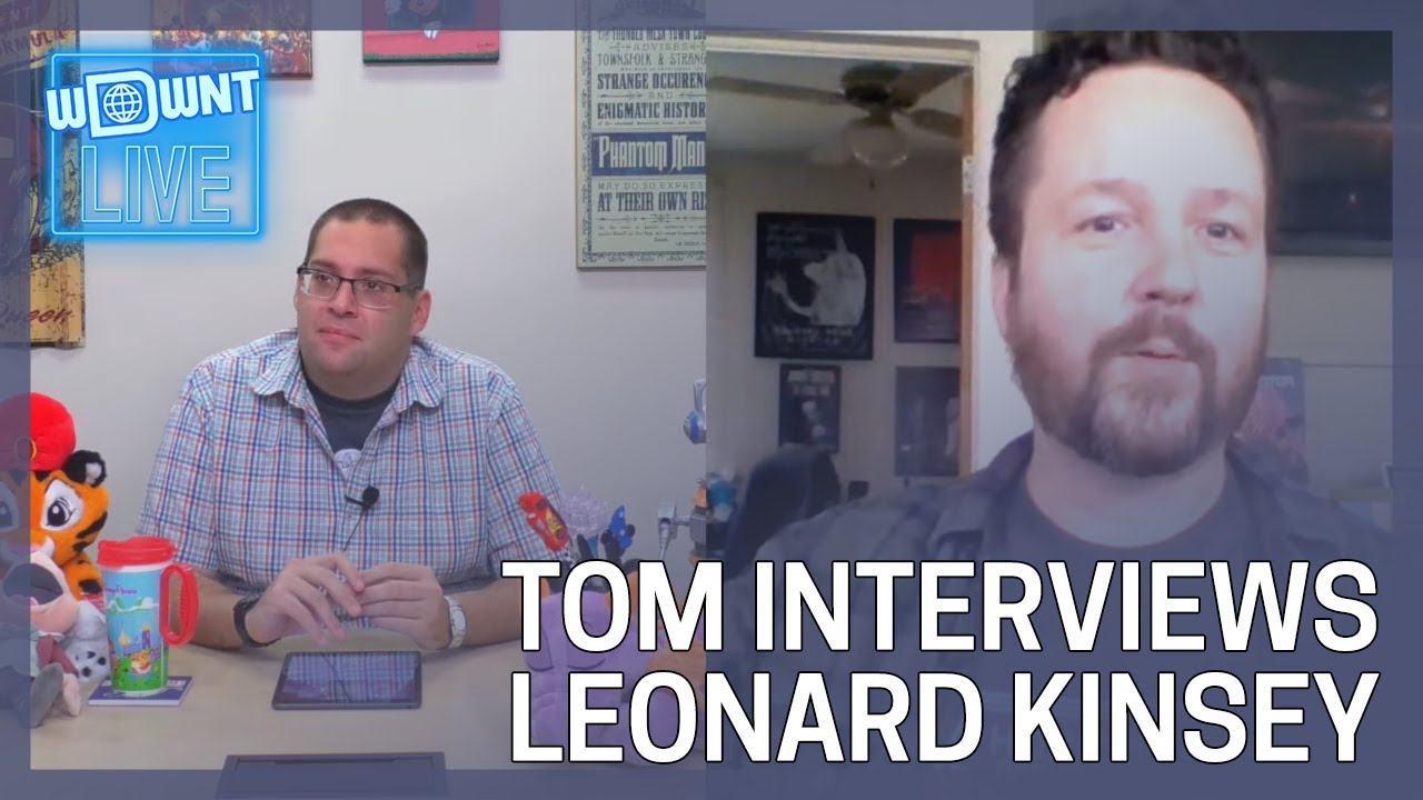 Author Leonard Kinsey - WDWNT Live