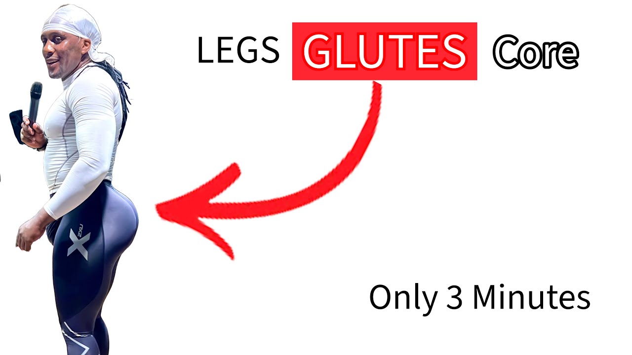 WORLDS best GLUTES & QUADS workout by the King Of Squat ​⁠​⁠