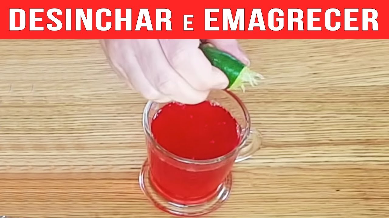 Chá para DESINCHAR e EMAGRECER Poderoso - Fácil e Barato!