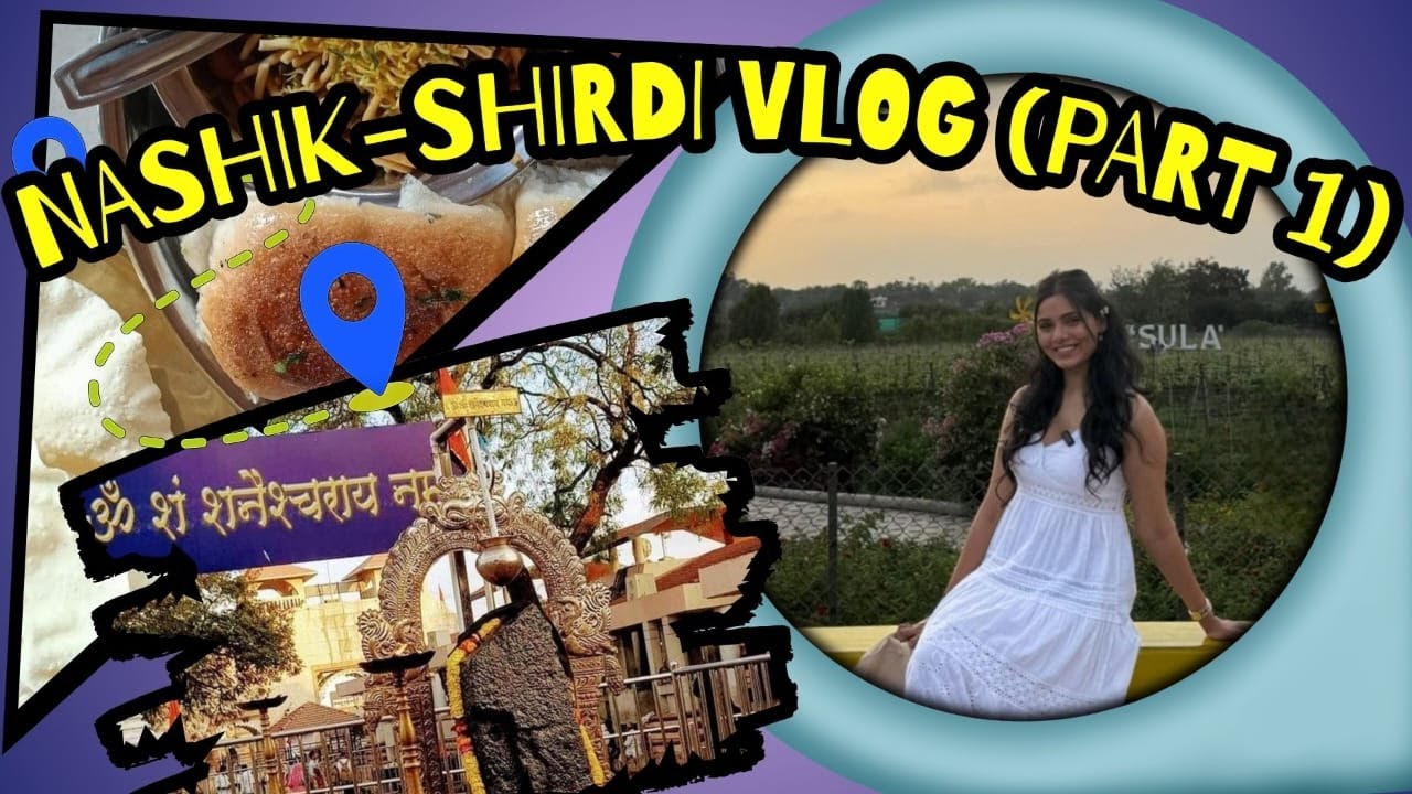 Unforgettable Solo Trip | Nashik-Shirdi-Shingnapur on a Budget | Food, Travel & more | Vande Bharat🚅