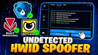 Best HWID Spoofer 2026 | Unban From All Games Instantly (Hwid Spoofer 2026)