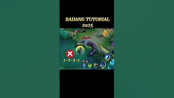 mlbb badang tutorial 2025 🤯😲 #mlbb #mobilelegends