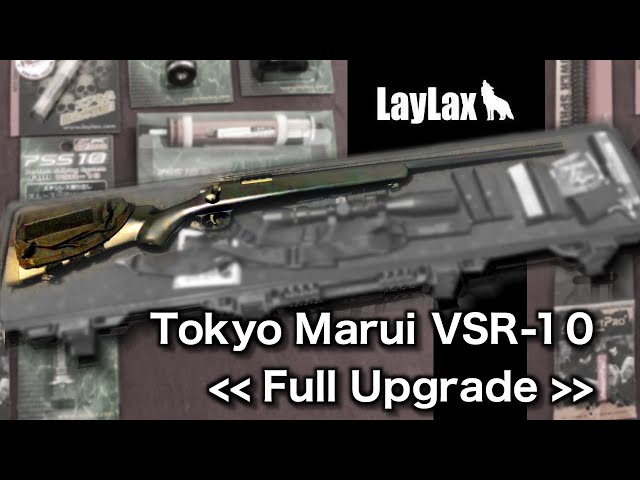 Tokyo Marui - VSR-10 Pro Sniper (Full Laylax Upgrade) - YouTube