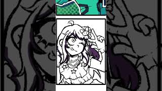 Six fanarts challenge! (Pt.5, Ai Hoshino) #shorts #art #sixfanarts #oshinoko #aihoshino #fyp