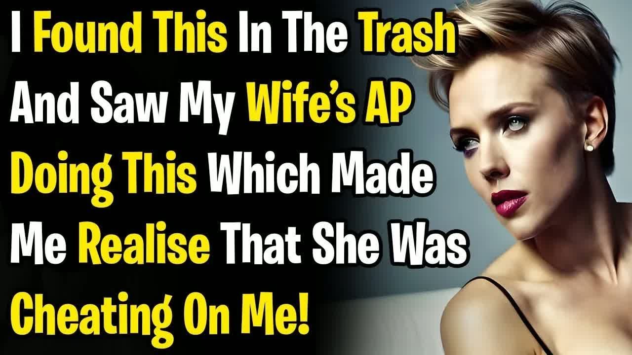 053 I Found This In The Trash Bin Caught My Wife Doing This With Her AP, I Realized This was Going O