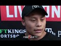 ISAAC CRUZ RESPETA A CANELO POR NO QUERER PELEAR CON MEXICANOS; HABLA POR QUÉ NO PELEA CON GARCÍA