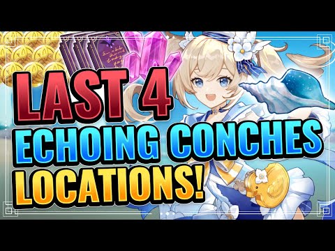 All Echoing Conch Locations Part 3 Last 4 Conches Genshin Impact Echoing Tales Act 3 Guide Youtube