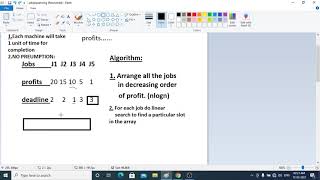 DSA-Greedy Algorithms| Job sequencing