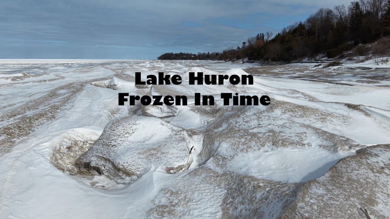 Huron Ice Frozen In Time