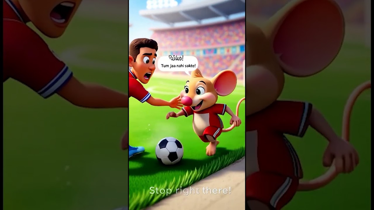 ⚽ Cartoon Football Frenzy | 3D Funny Match with Urdu Dialogues 🏆