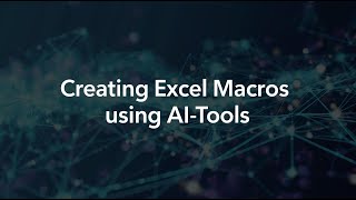 Creating Excel Macros using Artificial Intelligence.#macro #excel #chatgpt #ai