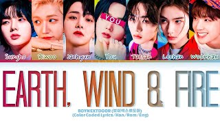 BOYNEXTDOOR "Earth, Wind & Fire" (7 Members) Lyrics|You As A Member