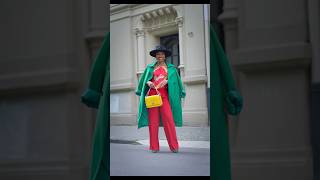 Pairing Greenred Yellow And Black Colors What Countrys Flag Is This  fashion colorblocks