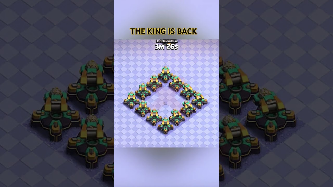 The king Every Troops Vs Scattershot | Clash of Clans 