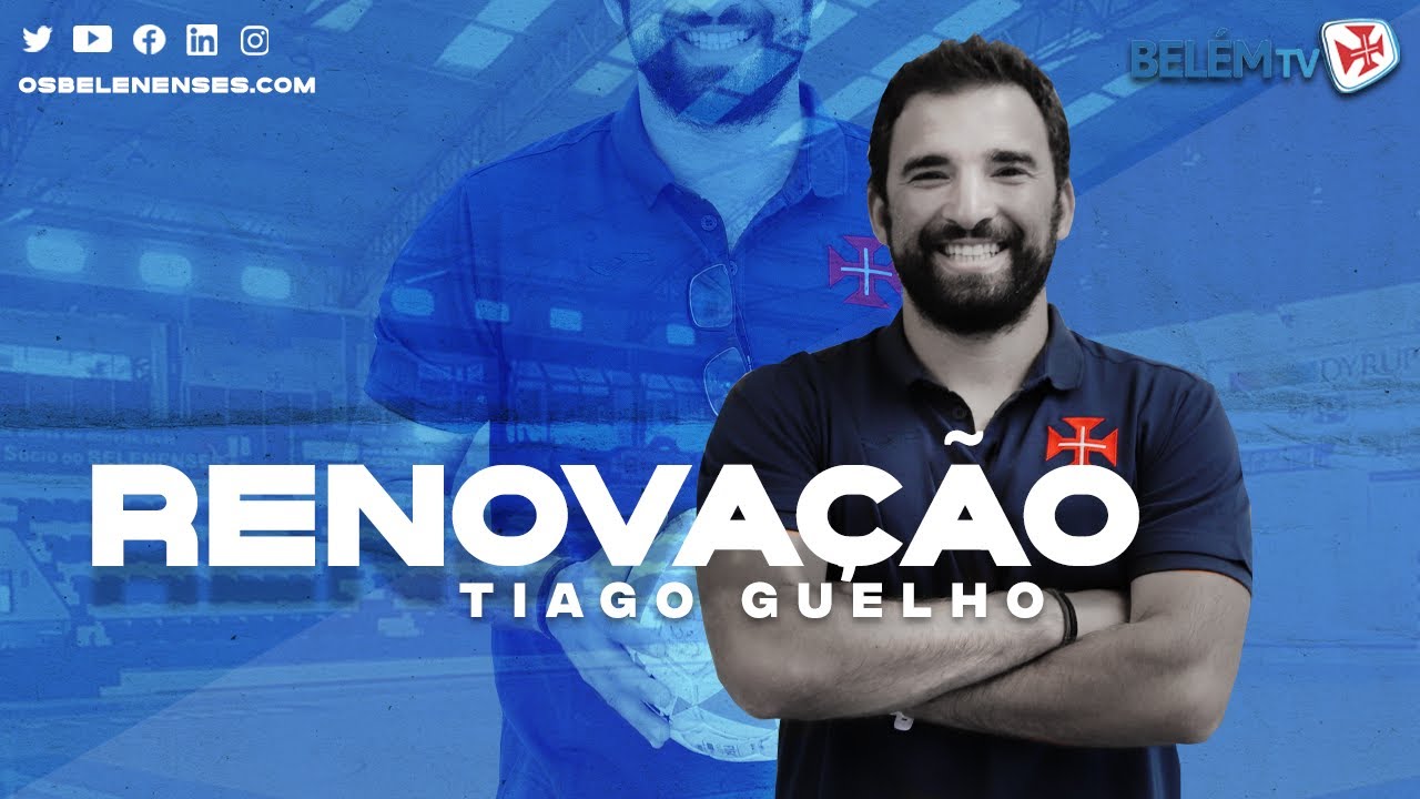 Tiago Guelho segue no comando técnico do Futsal do Belenenses!