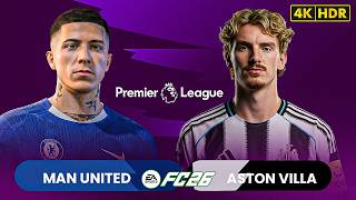 Chelsea vs Newcastle | Premier League 25/26 | Anth James V6 FC 26 Realistic Mod [4K 60FPS]