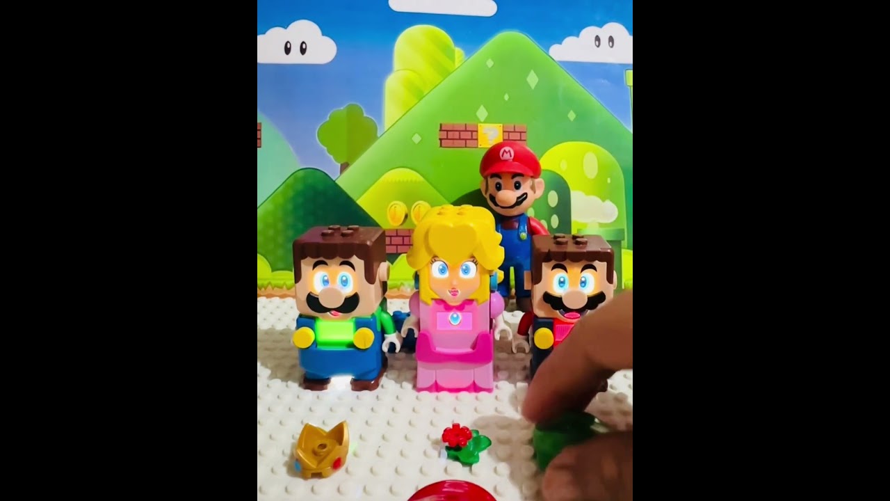 Lego Mario and Lego Peach Want  to returned  their suit 