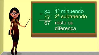 Aula de Matemática: Termos da adição e subtração. Aula de Matemática: Termos da adição e subtração.