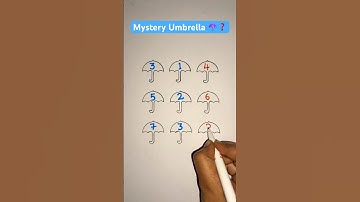Umbrella Number Riddle! #mathriddles