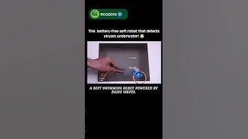 Meet the Robot That Swims Without Batteries! 🚀💧 | #science #robotics #innovation #future #technology