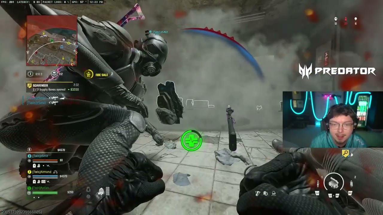 Aydan plays in EWC $1,000,000 Qualifier match