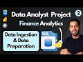 Data Analyst Project - Data Ingestion & Preparation (Raw → Bronze → Silver) - Power BI, SQL & Python
