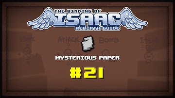 Binding of Isaac: Rebirth Item guide - Mysterious Paper