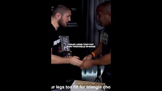 Khabib Insults DC's Jiu-Jitsu Skills