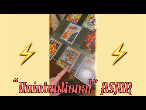 🌿ASMR🌿 ‘Unintentional’ Style — My X-Men Card Collection 💥 100% Soft-Spoken w/ Lo-Fi iPhone Clips